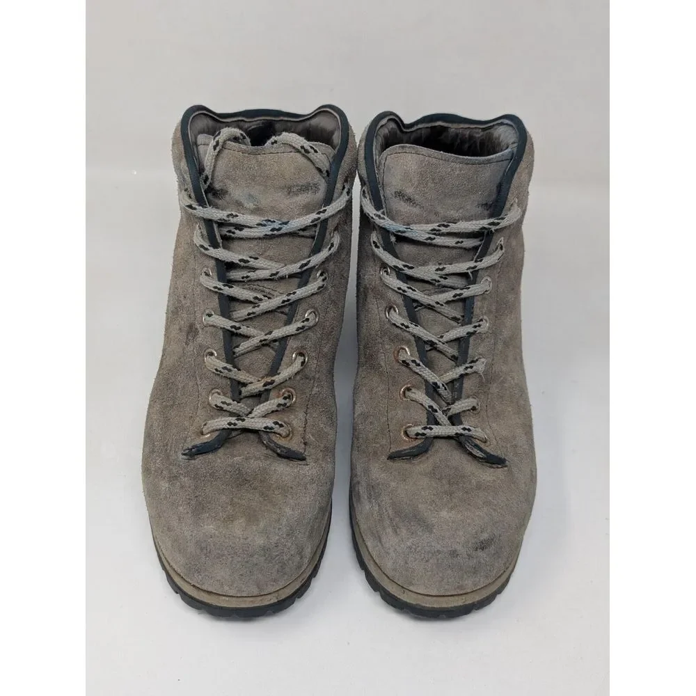 Vintage  Pivetta DMC‎ Suede Leather Hiking Boots Men's Size 6.5 M Italian Italy